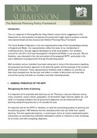HBF submission - National Planning Policy Framework - 28 Feb 2011