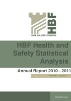 12. HBF Health and safety Statistical Analysis Annual Report 2010-2011