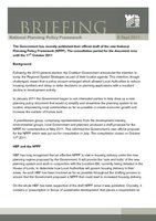 Member Briefing - National Planning Policy Framework - Sept 2011