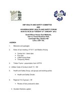 1. Agenda