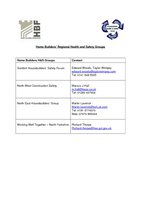 7. Home Builders Regional Health and Safety Groups