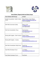 5. Home Builders Regional Health and Safety Groups 13.04.12