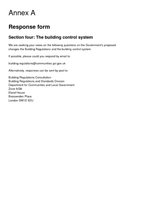 Section 4 - the building control system