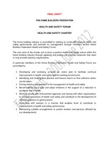 4. Final Draft HBF Health and safety Charter 20th June 2012