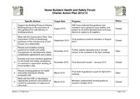 4. Charter Action Plan - 4th April 2013