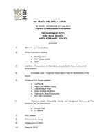 1. Agenda