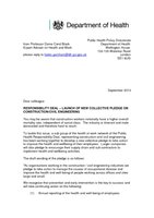 4.  Responsibility Deal Invitation to Construction Launch