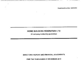 HBF 2013 Statutory Accounts - Signed