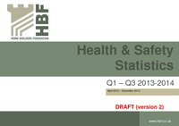 Health and Safety Q1 - Q3 2013 2014 results DRAFT