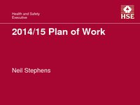 HSE Plan of Work Presentation 2014