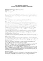 Small business case study Dalcour Mc