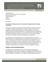 HBF Response-Revised Circular on Costs Awards in Appeals and other Proceedings-17Feb 01