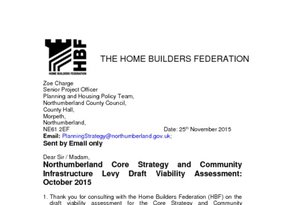 Northumberland Viability Assessment - HBF Nov 15