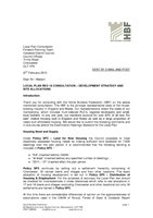 Cotswolds Local Plan Reg 18 consultation 27 Feb 2015
