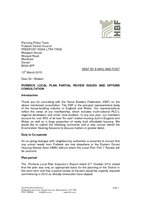Purbeck Local Plan Partial Review Issues  Options consultation 13 March 2015