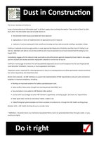 HBF Dust in Construction Launch Pack april 2015