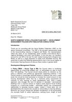 North Somerset Development Management Plan consultation 30 March 2015