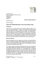 North East Derbyshire Draft Local Plan consultation 25 March 2015