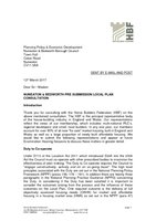 Nuneaton  Bedworth Pre Submission Local Plan consultation 13 March 2017