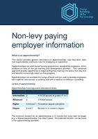 non-Levy paying employer information