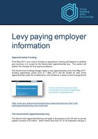Levy paying employer information