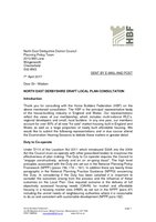 North East Derbyshire Draft Local Plan consultation 7 April 2017