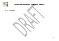 Guidance on HBF Occupational Health   Wellbeing