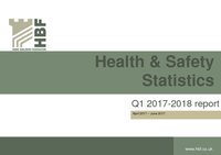 Health and Safety Q1 RIDDOR statistics results 2017 - 2018