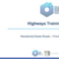 CITB  HBF Highways Training Module - Final Draft 16th November 2018