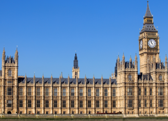 House of Parliament stock image
