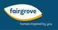 FAIRGROVE LOGO WITH STRAP RGB2 Bue background