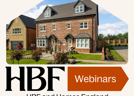 HBF webinars - Homes England 2026