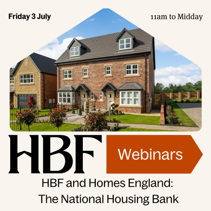 HBF webinars - Homes England 2026
