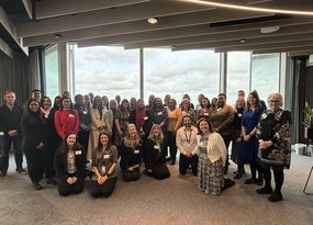Attendees at the Women into Home Building programme event