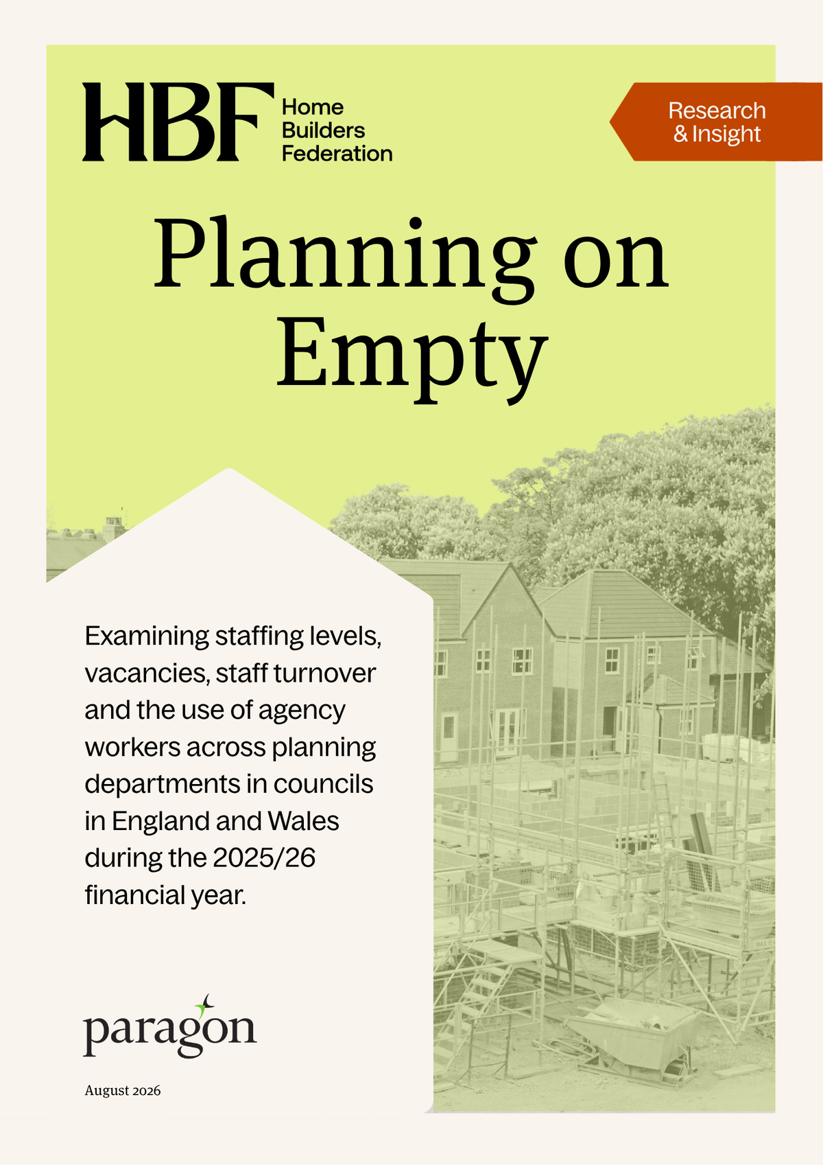 Planning on Empty