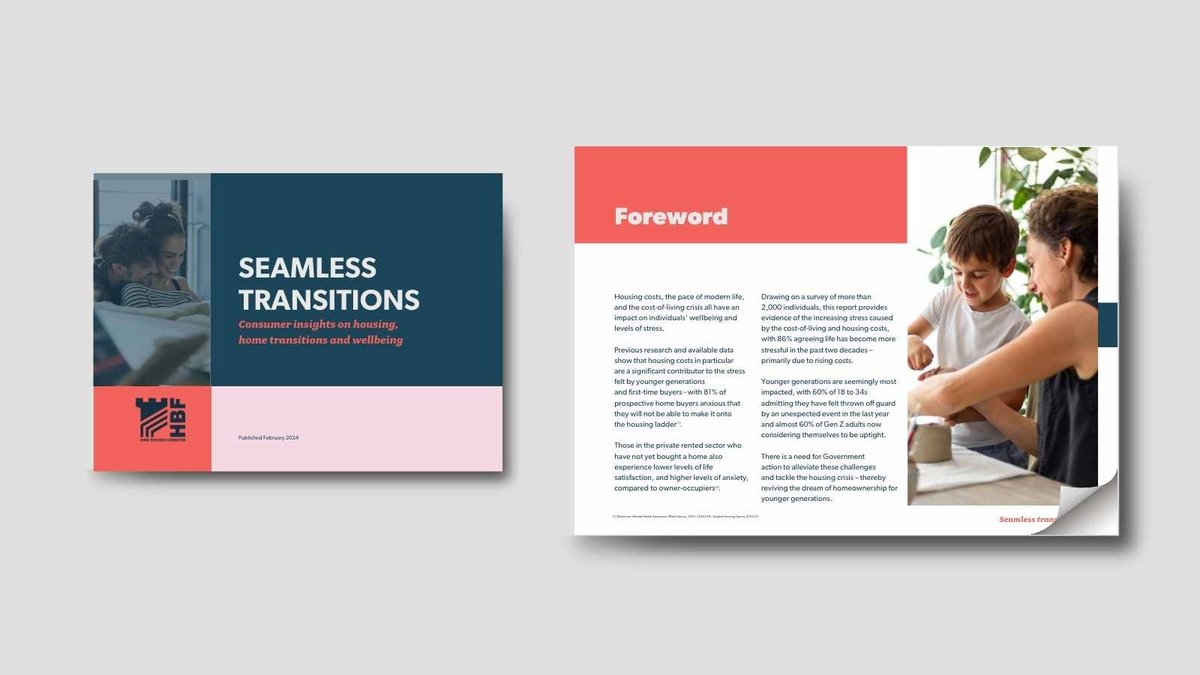 Seamless transitions - NHW 24 report campaign page