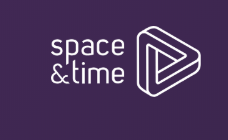 space and time logo colour